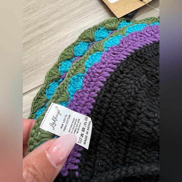 Lakhays Festival Crochet Top, Bikini Bralette Knit Top (XS/Small) - Picture 6 of 6